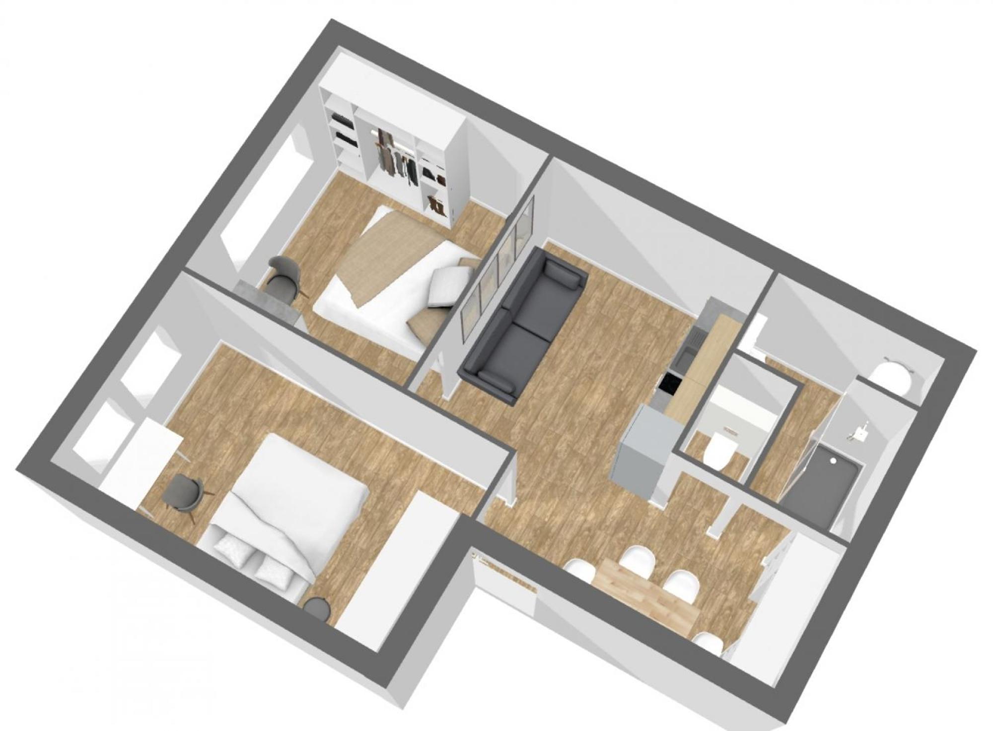 מרסיי Appart 2 Chambres Gare St Charles מראה חיצוני תמונה